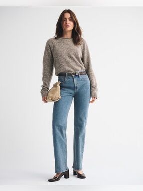Abercrombie High Rise 90s Relaxed Jean